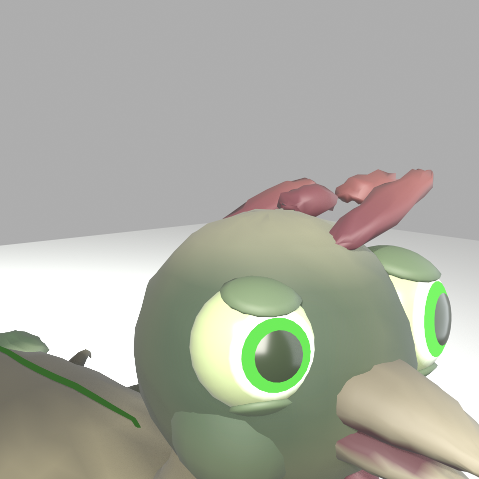 the zombie, up close